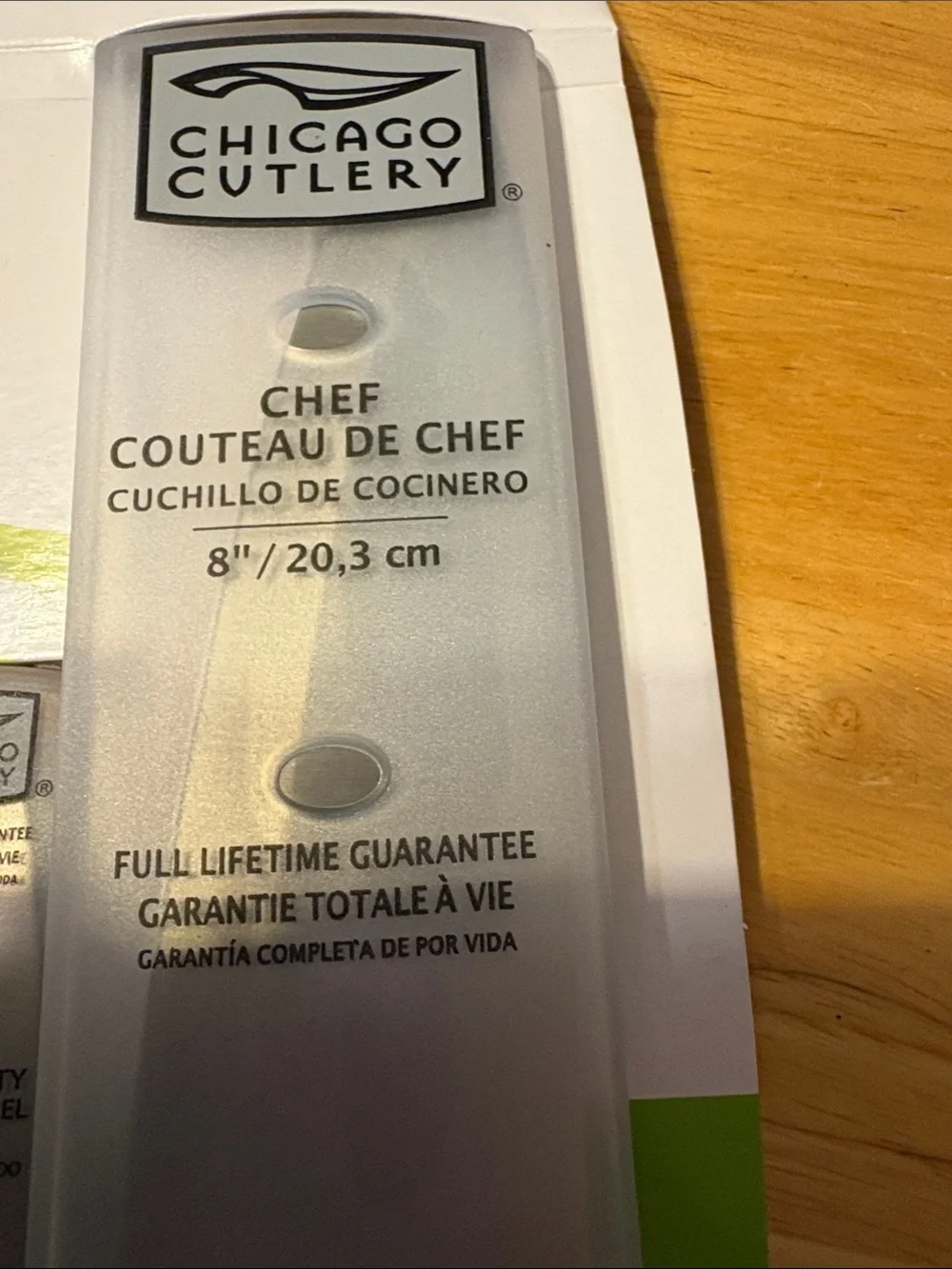 Chicago Cutlery 3-Piece Kitchen Knife Set - Black